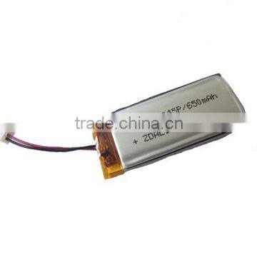 3.7V Li-ion Rechargeable battery for Receive collar