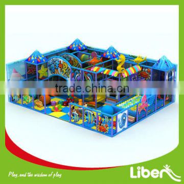 School Children Used Inflatable Indoor Playground Equipment Price with Sea Theme Design