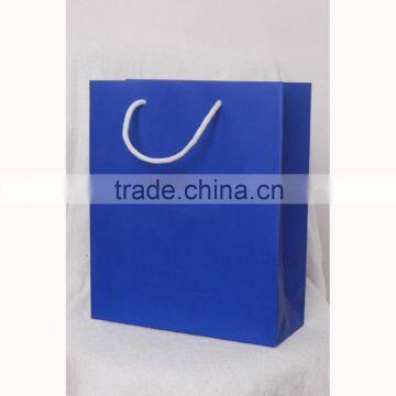 bag maker directly supply colorful shopping paper bag with handle
