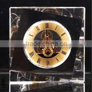 Fashion crystal clock for decoration