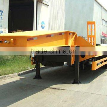 Truck Trailer--3 Axles Low bed semi-trailer