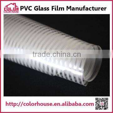 glass covering pvc window film for home decoration