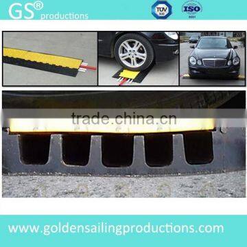 Rubber PVC cable protector, cable crossover for show