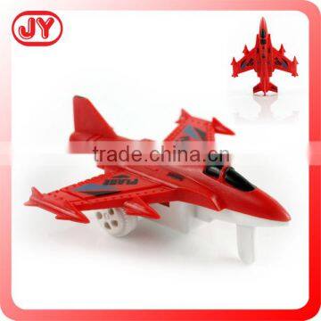 High quality pull back plastic airplane toy for kids