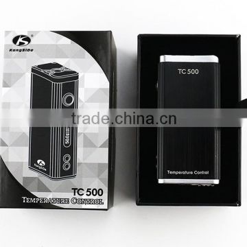 temp. control e-cigarette with digital display mini box mod TC500