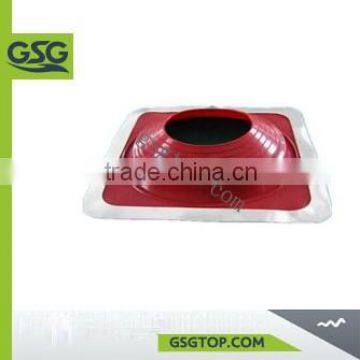 Mini seal roof flashing pipe square base silicone / epdm roof flashing