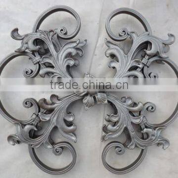 handmade hammered wrought iron scroll bending panels for gate                        
                                                Quality Choice