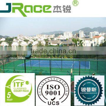 waterproof and anti-skid tennis court playground material