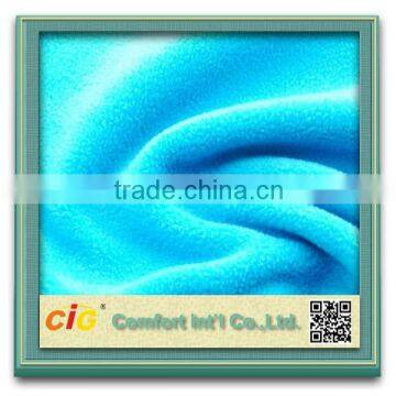 2015 100% polyester dyed drop needle anti-pilling polar fleece