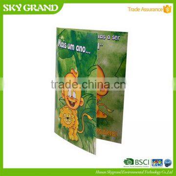 Top quality hot sell sweet design greeting paper card