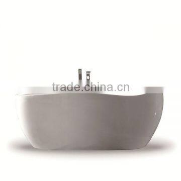 Rectangular Hot Free Standing Long Lasting Surface Modern Design Acrylic Small Deep Bathtub Classical Bathtub photo-6