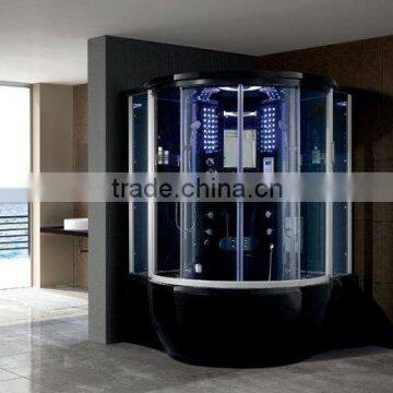 Steam Shower Sauna With Jettedi Whirlpool Massage Bathtub Hot Tub Suana Spa