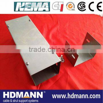 Slotted hot dipped galvanized cable trunking for cable support