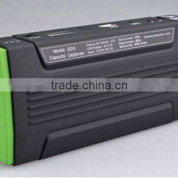 good quality jump starter,12000 mah Portable Multifunction Car Battery Jump Starter MND-505-D28