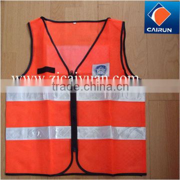 100% polyester reflective safety vest