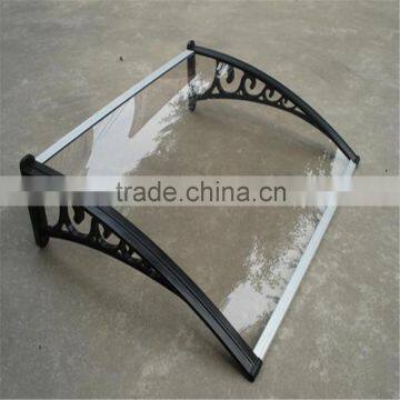 Awning canopy pc polycarbonate for front/back door awning,Polycarbonate rain canopy awning for window awning shelter