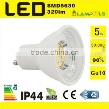 Dimmable Ceramic SMD 5630 LED Spot Light Bulb 3W 5W GU10 MR16 E27