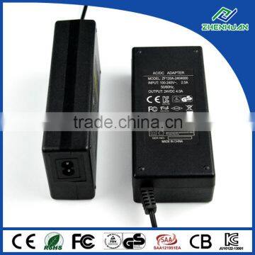 High Efficiency Battery Charger 24V 4A 96W Power Adapter for 2 Wheel Hoverboard photo-2
