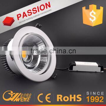 Exceptional Quality More than 80 LM aluminum cob 18 watt led downlight