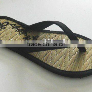 man hotel logoed straw shoes