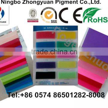 manufacturer of color paste for colorful polyurethane ( PU ) foam