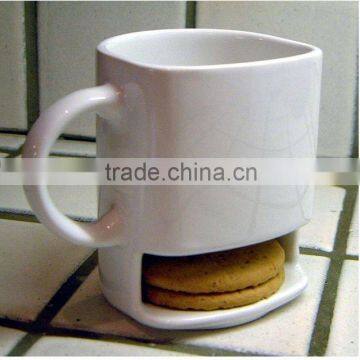 Dunk Mug | Original Mug With Biscuit Holder | Cookie Mugs | Mocha