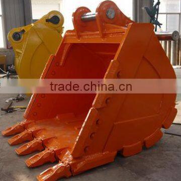 excavator spare parts rock bucket, rock stone bucket for excavator