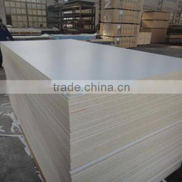 White Melamine Faced Particle Board(Chipboard) for furniture