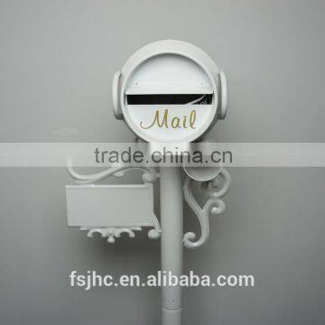 Foshan JHC-1043 Post Mounted Aluminum Mailbox/ Letterbox/ Postbox