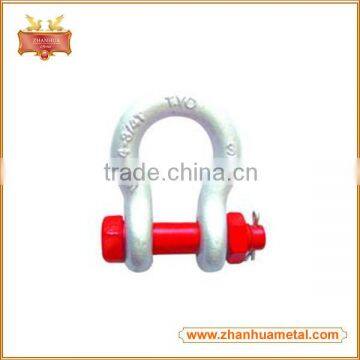 G-209 Carbon Steel Lifting Screw Pin Adjustable Bow Shackle