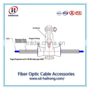 galvanized steel wire suspension Set for adss/overhead line fittings