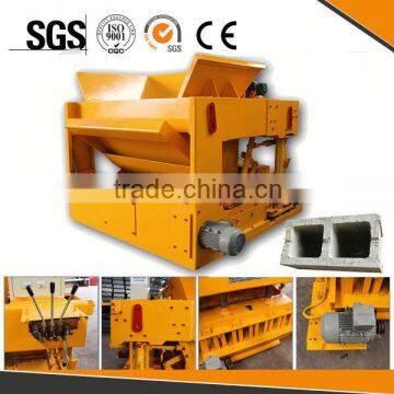 WT6-30 mobile semiautomatic hollow blocks making machine