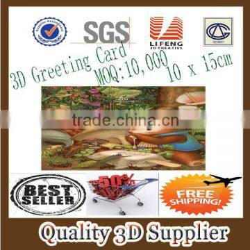 Guangzhou Lifeng 3d pop up greeting cards