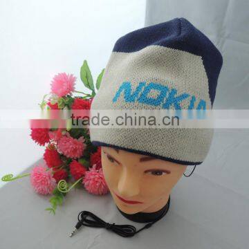 Uneed Winter Music Hat With Headphones, Winter Hats With Pom photo-4