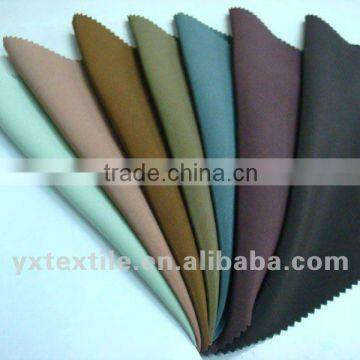 golden coated polyester taffeta waterproof fabric