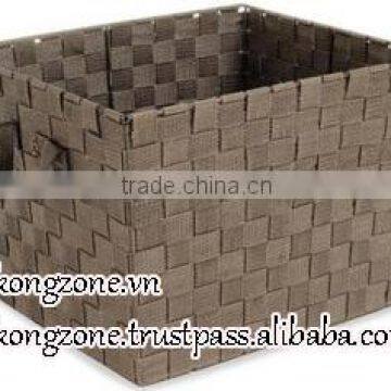 Plastic Woven Storage Basket