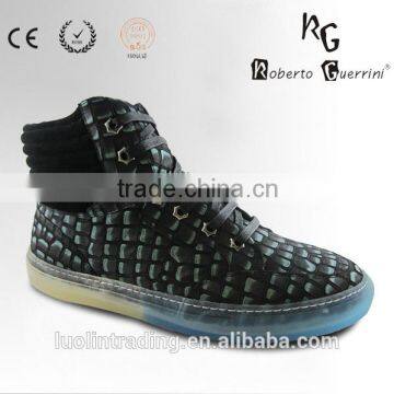 2015 Fashion Fish Cale Pattern Sneaker photo-2