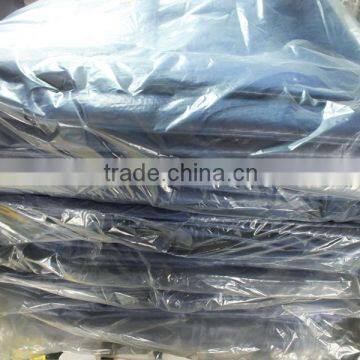Plastic Mesh Fabric Tarpaulin PP Blue/sliver Rope Waterproof Antioxidant Anti-aging Factory Directly Hot Sell Good Quality photo-3