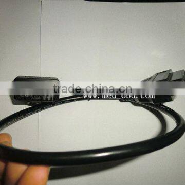 obd2 cable 90 degree male to female cable J1962m to J1962F