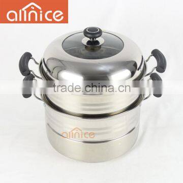 Allnice-wholesale Stainless Steel Double Boiler/ Steamer Set From China photo-2