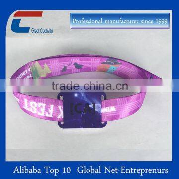 Custom Woven Attractive Cloth Wristband