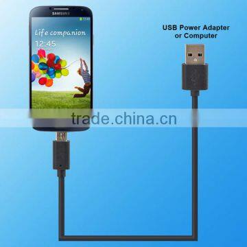 Sales Good , 1M Mirco Usb Round Cable For Samsung Standards Data Cable Usb 2.0 Charger Cable