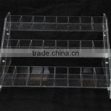 Stepped Custom Clear Acrylic Plant Stand With Screws