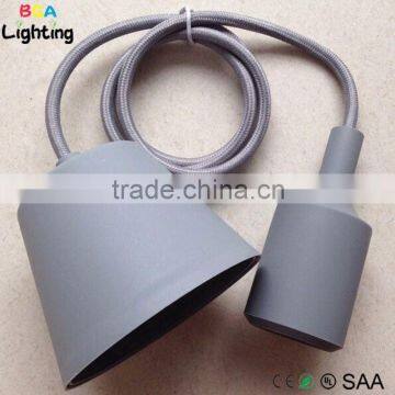 UL E26 Socket Silicone Suspension Lighting, Simple Ceiling Lamp