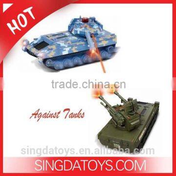 Infrared Controlled RC Against Tanks Military Model Toys