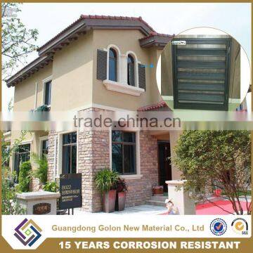 European Standard Insulated Summer & Winter Aluminum window shutters from alibaba China