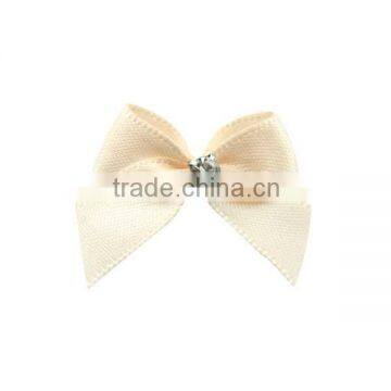 Clothing decoration design rhinestone ribbon bow