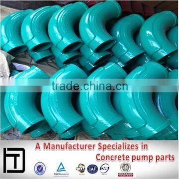 Putzmeister concrete pump parts,DN125 Concrete pump Pipe Bend