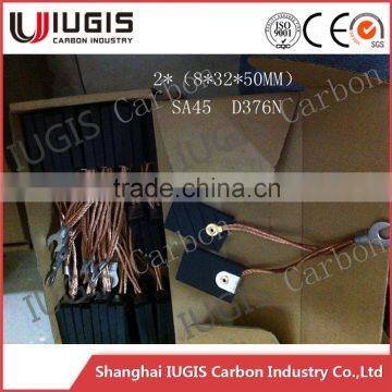 D376N SA45 carbon brush for printing machine use