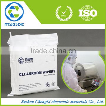 ddurable lint-free 100% polyester Cleanroom Wiper